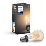 Philips Hue Filament BT LED žárovka E27 ST64 9W teplá bílá chytrá LED žárovka 600 lm 2200 K stmívatelná – Sleviste.cz