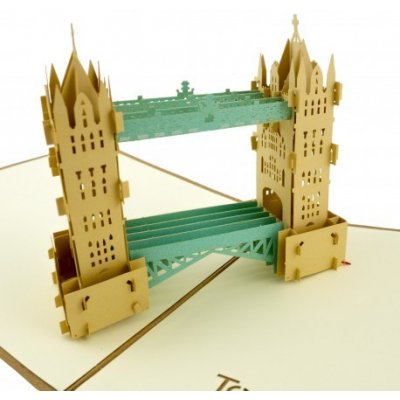 3D přání - Tower Bridge – Zboží Mobilmania