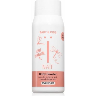 Naif Baby & Kids Baby Powder jemný pudr pro dětskou pokožku 80 g – Zboží Dáma