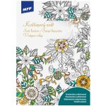 MFP 5301044 Omalovánky antistresové Květinový Svět 210x296 32s – Zboží Dáma