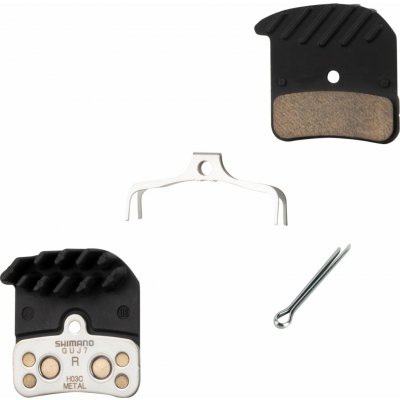 Shimano H03CMF 1 pár, brzdové na kolo, balené, s chladičem, kovové – Hledejceny.cz