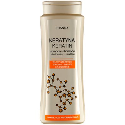 Joanna Keratin přírodní šampon 400 ml – Zboží Mobilmania