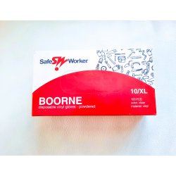 Safe Worker Boorne vinylové 100 ks