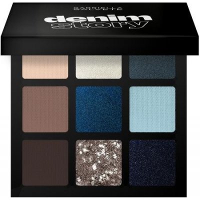 Gabriella Salvete Denim Story Eyeshadow Palette vysoce pigmentovaná paletka očních stínů 34 g – Zbozi.Blesk.cz