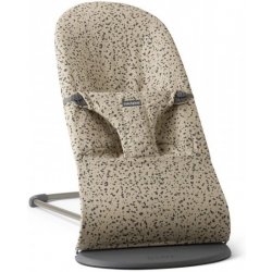 Babybjörn Lehátko Bouncer Bliss Beige Dark Gray Woven