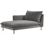 Cosmopolitan Design Vienna sametová 170 cm levá světle šedá – Zboží Dáma