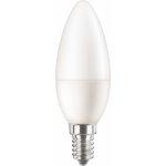 Philips LED žárovka E14 CP B35 FR 5W 40W studená bílá 6500K , svíčka – Zboží Živě