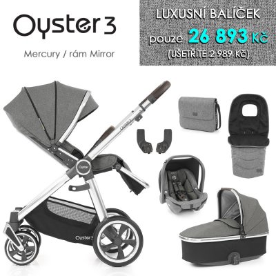 BabyStyle Oyster 3 set 6v1 mercury mirror rám 2021