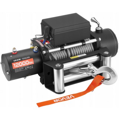 VEVOR Elektrický naviják 5400KG s bezdrátovým a drátovým dálkovým ovládáním – Zboží Mobilmania