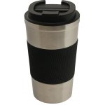 Pro Tech shop nerezový termohrnek s protiskluzovým silikonovým pásem 500 ml černý – Hledejceny.cz