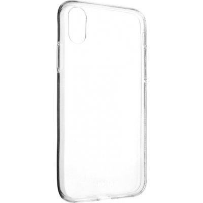 FIXED Ultratenké TPU gelové pouzdro Skin pro Apple iPhone X/XS, 0,6 mm, čiré FIXTCS-230