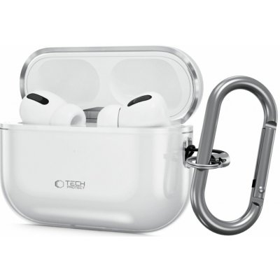 AppleMix Pouzdro TECH-PROTECT FLEXAIR pro Apple AirPods Pro 3 - průhledné – Zboží Živě