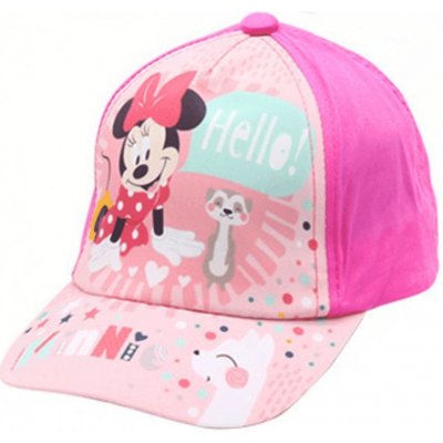 Setino Dívčí / dětská Minnie Mouse Disney motiv Hello! Růžová – Zboží Mobilmania