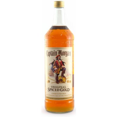 Captain Morgan Original Spiced Gold 35% 3 l (holá láhev) – Zboží Mobilmania