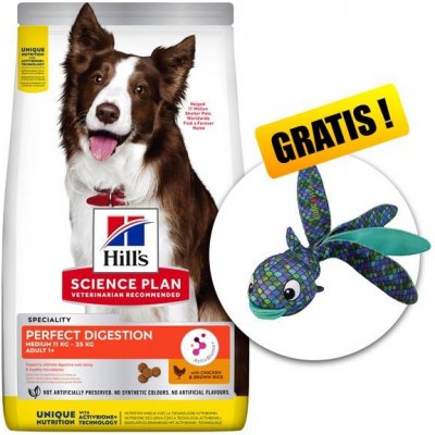 Hill’s Science Plan Perfect Digestion Medium Dry 14 kg – Zboží Mobilmania