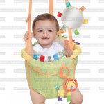 Bright Starts Hopsadlo do dveří Spring Deluxe – Zboží Dáma