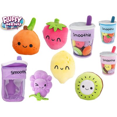 Mikro trading Fluffy Menu Smoothie nápoj s ovocem 5 ks 33 cm – Sleviste.cz