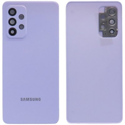 Kryt Samsung Galaxy Galaxy A52 4G SM-A525F, A52 5G SM-A526B, A52s 5G SM-A528B zadní + fotoaparátu fialový