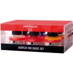 Amsterdam Akrylový inkoust Basic set 6 x 30 ml – Zboží Dáma