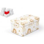 Krabice dárková vánoční B-V011-C 20x12x10cm – Zboží Mobilmania