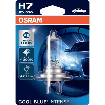 Osram Cool Blue H7 PX26d 12V 55W