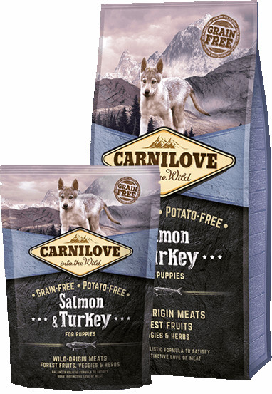 Carnilove Salmon/Turkey Puppy 12 kg