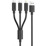 Foneng XS07 USB 3v1 (USB C, Micro USB, Lighting) 1,2m – Zboží Živě