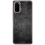 Pouzdro iSaprio - Black Wood 13 - Samsung Galaxy S20