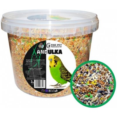 Fine Pet Super Mix Andulka 2 kg – Zboží Dáma