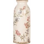 Keramická váza s kytičkami Tilda – 8x20 cm – Zboží Dáma