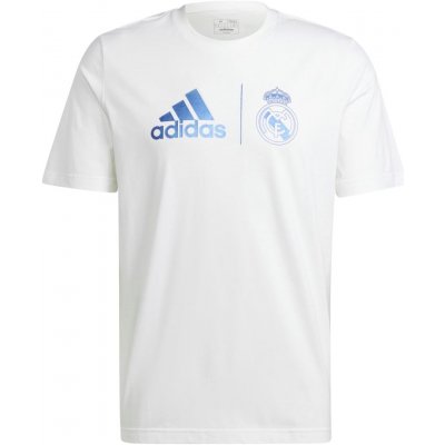 adidas tričko REAL MADRID Graphic Tee White