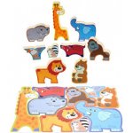 Playgo divoké safari skládačka 9 ks – Hledejceny.cz