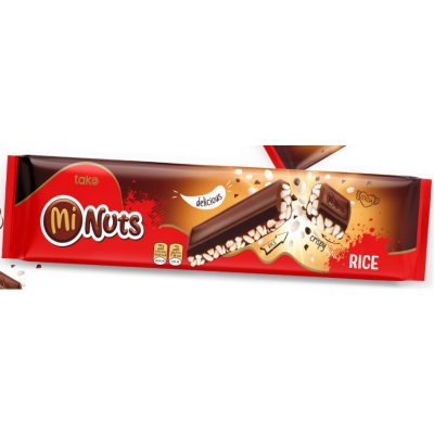 Tako Minuts kakaová pochoutka s expandovanou rýží 150 g – Zboží Mobilmania