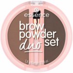 Essence pudr na obočí duo set 02 Medium 1,8 g – Zboží Dáma