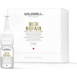 Goldwell Dualsenses Rich Repair intenzivní obnovující sérum pro suché a poškozené vlasy Color Protection 12 x 18 ml