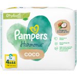 Pampers Harmonie Coconut ubrousky vlhčené Plastic Free 4 x 44 ks – Zbozi.Blesk.cz