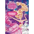 Mattel: Barbie Perlová princezna Omalovánky se samolepkami Kniha