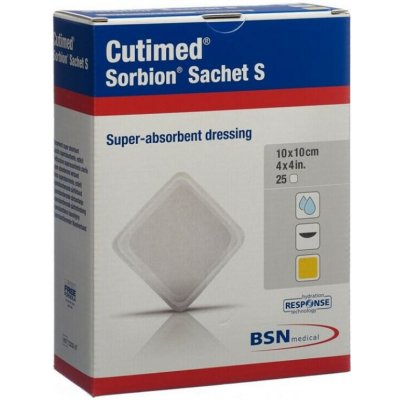 Cutimed Sorbion Sachet S 10 x 10 cm 25 ks – Zbozi.Blesk.cz
