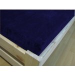 Jahu Prostěradlo mikroplyš Tmavě modré 90x200 – Hledejceny.cz
