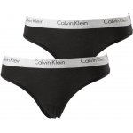Calvin Klein Calvin Klein 2pack Tanga šedá – Zboží Dáma