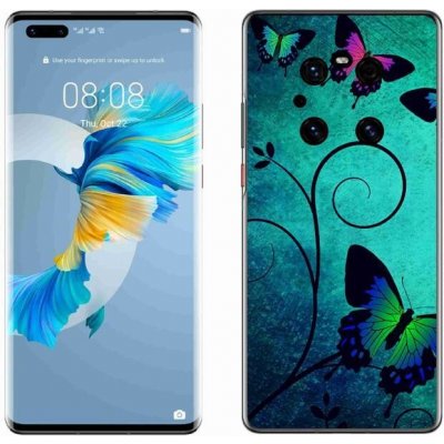 Pouzdro mmCase Gelové Huawei Mate 40 Pro - barevní motýli – Hledejceny.cz