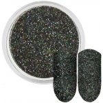 Rossart Černý holografický třpytivý prášek 0,2 mm 3 ml – Hledejceny.cz