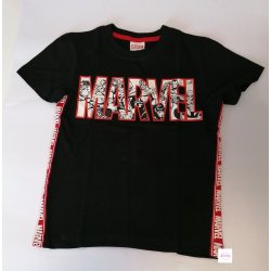 dětské tričko dorost Marvel černé