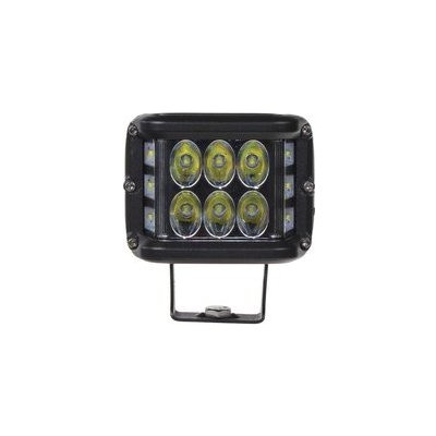 LED světlo hranaté, 6x5W + 6x3W , ECE R10, 180° – Hledejceny.cz