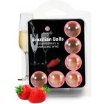Secret Play Brazilian Balls Strawberry & Sparkling Wine 6 pack – Hledejceny.cz