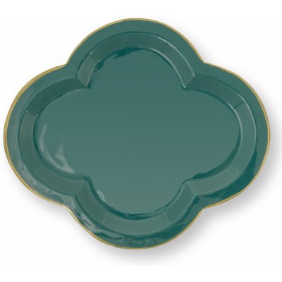 Pip Studio servírovací tác 31x36cm, zelený – Hledejceny.cz
