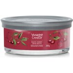 Yankee Candle Signature tumbler Black Cherry 340 g – Sleviste.cz