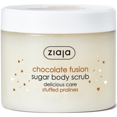 Ziaja Chocolate Fusion cukrový tělový peeling 300 ml – Zboží Dáma