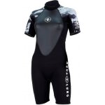 Dámský Aqualung HYDROFLEX SHORTY 3 mm černá/bílá – Zboží Mobilmania