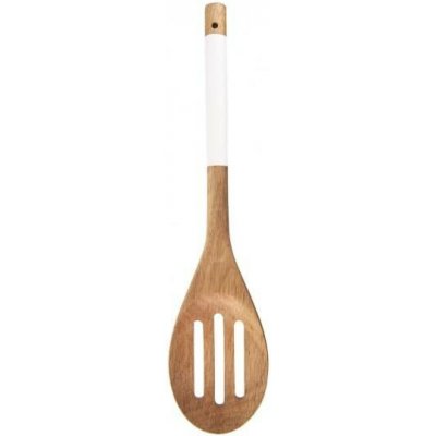 ORION Vařečka akácie s otvory 30 cm WHITELINE 140135 – Hledejceny.cz